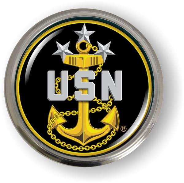 U.S. Navy Fouled Anchor - Master Chief Petty Officer of the Navy Emblem